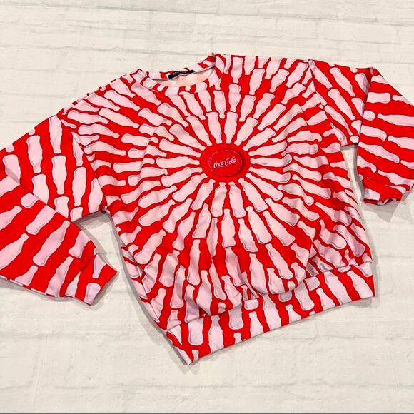 ROMWE Coke Sweatshirt Small NWOT - Picture 1 of 2